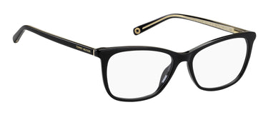Premium Women Tommy Hilfiger Eyeglasses: TH 1825 - Black(2) - SpecSMART Eye Clinic (Diagonal View)